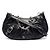 Le Cagole Balenciaga Bolsa de Ombro Mini Cagole com Corrente Preto