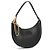 Valentino Borsa hobo con catena logo RQR Nero