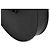 Valentino Borsa hobo con catena logo RQR Nero - vista 7