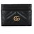 Gucci GG Marmont Kartenetui Schwarz