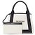 Balenciaga Borsa Tote Piccola Beige Nero - vista 2