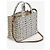Cabas Céline Borsa tote piccola in tessuto naturale Marrone - vista 4