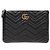 Gucci Clutch GG Marmont Matelassé Nero