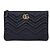Gucci Clutch GG Marmont Matelassé Nero - vista 10