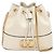 Valentino Borsa a secchiello Vring Chain Avorio Bianco - vista 10