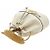 Valentino Borsa a secchiello Vring Chain Avorio Bianco - vista 6