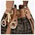 Fendi Mini borsa a secchiello Montrezzo marrone - vista 7