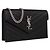Saint Laurent Borsa a Catena Matelassé Nera Nero - vista 5