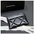 Chanel 19 Chanel Lammleder Gold Metall Schwarz Kartenhalter Stempel: - Ansicht 7