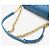 Chanel Borsa Boy in pelle di agnello media blu - vista 6
