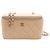 Vanity Chanel Mini borsa a tracolla a catena rosa per cosmetici