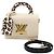 Louis Vuitton Manico Leopardo Twist PM Epi Bianco