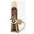 Borsa a tracolla Lady Dior Cannage WOC Beige Rosa - vista 2