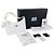 Saffiano Prada Borsa Hobo Re-Edition in tessuto bianco, set completo - vista 7