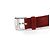 Chopard Classico in oro bianco con cinturino in pelle rossa Rosso - vista 4