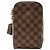 Louis Vuitton Borsa a vita Zerionmos Damier Ébene Marrone