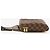 Louis Vuitton Borsa a vita Zerionmos Damier Ébene Marrone - vista 4