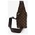 Louis Vuitton Borsa a tracolla Jeronimos Damier Ebene Marrone - vista 3