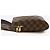 Louis Vuitton Borsa a tracolla Jeronimos Damier Ebene Marrone - vista 4