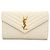 Saint Laurent Cassandra WOC Crossbody Bag White