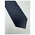 Chanel Cravatta a quadri da uomo CC Logo Blu Navy - vista 3