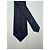 Chanel Cravatta a quadri da uomo CC Logo Blu Navy - vista 5