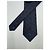 Chanel Cravatta a quadri da uomo CC Logo Blu Navy - vista 6