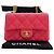 Chanel Nuova Mini Borsa a Tracolla Caviar Cuore con Catena Rosa