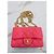 Chanel Nuova Mini Borsa a Tracolla Caviar Cuore con Catena Rosa - vista 10