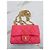 Chanel Nuova Mini Borsa a Tracolla Caviar Cuore con Catena Rosa - vista 19