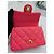 Chanel Nuova Mini Borsa a Tracolla Caviar Cuore con Catena Rosa - vista 9
