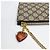Gucci GG Supreme Strawberry Clutch Tasche Braun - Ansicht 3