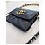Chanel 19 Chanel Borsa a tracolla WOC mini catena in pelle di agnello - Serie Nero - vista 11
