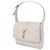 Saint Laurent Borsa a Spalla in Pelle di Agnello Trapuntata Bianco - vista 4