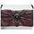 Salvatore Ferragamo Borsa a Spalla Gancini Rosa Rosso - vista 3