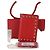 Valentino Portafoglio Medio Rockstud Rosso