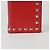 Valentino Portafoglio Medio Rockstud Rosso - vista 2