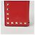 Valentino Portafoglio Medio Rockstud Rosso - vista 4
