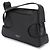 Salvatore Ferragamo Mini Schultertasche mit Ausschnittdetail Schwarz - Ansicht 4