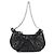 Balenciaga Mini Schultertasche mit Kette Schwarz