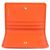 Miu Miu Tarjetero de cuero Napa Naranja - vista 8