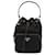 Prada Borsa a secchiello in nylon Duet Nero  - vista 3