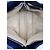 Chanel Bolsa de ombro em canvas com corrente CC de costura selvagem azul royal - vista 19