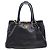 Prada Borsa Tote e Borsa a Spalla in Vitello Daino Nero
