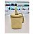 Chanel Borsa a tracolla mini in pelle di agnello con catena Vanity Giallo - vista 15
