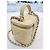 Chanel Borsa a tracolla mini in pelle di agnello con catena Vanity Giallo - vista 19