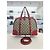 Gucci Borsa a secchiello e borsa a spalla in tela GG Supreme Rosso - vista 8