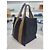 Loro Piana Borsa tote a righe per valigia Blu - vista 10