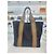 Loro Piana Borsa tote a righe per valigia Blu - vista 9