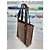Louis Vuitton Borsa Tote Bourgeois Damier Ebene Marrone - vista 4